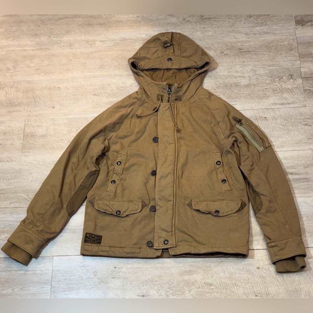 Polo by Ralph Lauren Men’s Vintage Motor Cycle Apparel Full Zip Jacket Size L